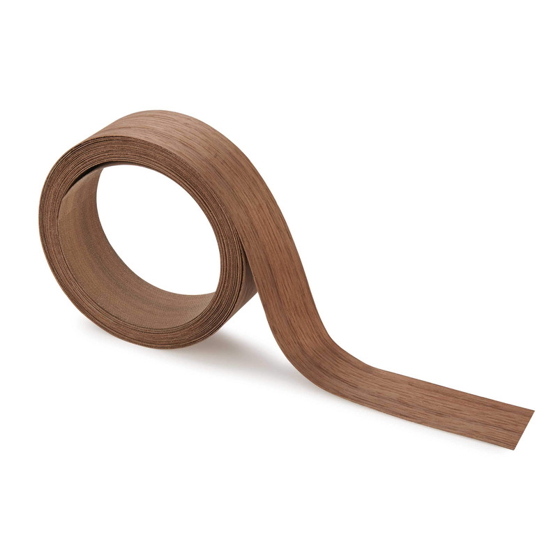 Pre-Glued Edge Banding Roll - Species:Walnut - Width:2" - Length:25&apos;